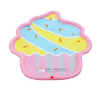 Ranley Piscine d'eau avec arroseur pour enfants, piscine someras pour chiens avec pulvérisateurs, jouets aquatiques interactifs pour l'extérieur à partir de 3 ans pour filles et jeunes enfants ou