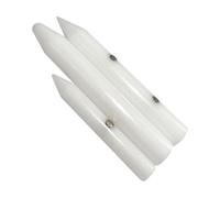 Ranley Retrait Dent Knock Down Pen, Down Outils Set | 3X Outils de Réparation en Nylon Blanc Tap Stylos,Accessoires pour Dommages corporels Véhicule Accessoires magnétiques Portables pour