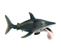 Ranley Statue de requin | Animaux marins détaillés | Jouet éducatif pour enfants et filles avec activités d'imagination, idéal pour les fêtes et l'apprentissage