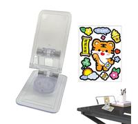 Ranley Support pliable pour téléphone portable, support télescopique pour téléphone portable, support télescopique pour téléphone de dessin animé, support pliable pour smartphone peu encombrant,