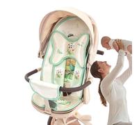 Ranley Tampon de refroidissement du porte-bébé, tapis de refroidissement pour siège d'auto pour bébé, Coussin de dessins de carto-carton à la soie de glace, Coussin de siège pour, accessoires de