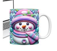 Ranley Tasse de Noël, en céramique, pour l'hiver, avec poignée, 35 cl, pour thé, anniversaire, cuisine, fille, femme