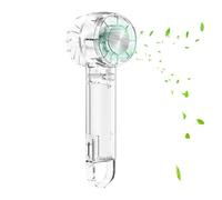 Ranley Ventilateur de refroidissement portable, ventilateur portable rechargeable | Compression de glace semi-conductrice Turbine de climatisation transparente - USB rechargeable Ventilateur à main