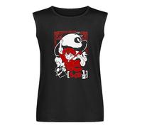 Ranma 1/2 Punk Rock Mens Sleeveless T-Shirt Black Unisex Vest Tank Tee XXL
