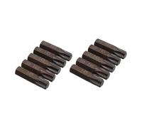 Rannb Lot de 5 embouts de tournevis Torx T45 à 6 pointes en forme d'étoile de 3,8 cm de long avec tige hexagonale de 5/16" pour réparation artisanale