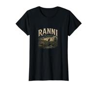 Ranni Kerala Paysage Nature rétro Vintage T-Shirt Graphique avec Valeur