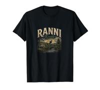 Ranni Kerala Paysage Nature rétro Vintage T-Shirt Graphique avec Valeur