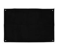 RANNYY Panneau d'affichage de Collection, Support Mural de Panneau d'affichage de Collection de Patch Militaire pour emblèmes de Crochet et de Boucle de Moral(Noir)