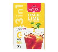 Ranong Tea Mélange instantané de thé thaï aux saveurs citron et citron vert - 175 g