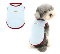 Ranphy Chemise de protection solaire pour animal de compagnie de taille XS et petit chien, gilet sans manches, pour yorkshire, chihuahua, vêtements d'été, vêtements pour chat, pour la marche en plein