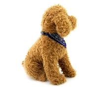 Ranphy Petit bandana réglable pour chien et chat - Pour toutes saisons - Bleu (animaux de petite race uniquement)