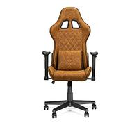 Ranqer Felix Office Chair - Chaise de bureau, chaise ergonomique, accoudoirs réglables, soutien lombaire - Marron