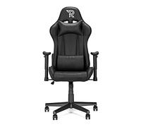 Ranqer Felix Chaise Gaming - Chaise de Bureau Ergonomique avec accoudoirs, Dossier et Coussins réglables, Support métallique et Base en Nylon Stable, Set-up Gaming et productivité - Noir