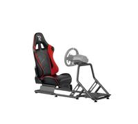 Ranqer Siège de Simulation Racing ajustable en simili-cuir, cockpit pour PC, PlayStation et Xbox, structure acier anti-rayures