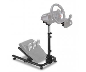Ranqer Support ideal de jeu et stimulateur de course ajustable en métal pour gaming volant ,pédales et leviers de vitesse non inclus