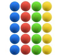 ranrann Balls De Golf Eva À 20pcs, Balls Mousse Éponge Solides Colorées 42mm, Parfaites pour Entraînement De Golf Intérieur Couleurs Assorties Taille Unique