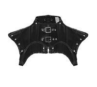 ranrann Déguisement Steampunk Accessoire Vetement Gothique Femme Cosplay Adulte Armure Medievale Costume Sexy Harnais Epaule Epaulette Punk Style Tenue Vintage S-XXL Noir Noir C S