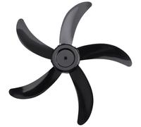 ranrann Lame de Ventilateur en Plastique 5 Feuilles Pales pour Ventilateurs 42cm Noir One Size