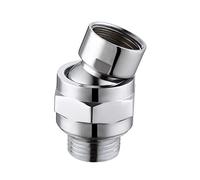 RANRAO Accessoires de douche de salle de bain, boule de connexion de douche, adaptateur de tête de douche pivotant, extension de bras de douche réglable, adaptateur de pommeau de douche