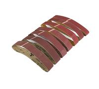 RANRAO Bandes abrasives 50 x 686 mm pour ponceuse à bande abrasive pour métal et bois 120-1000 Gri