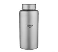 RANRAO Bouteille d'eau en titane de 1000 ml - Anti-fuite - Pour le camping, le thé, le café - Pour randonnée, pour , pique-nique, cyclisme