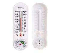 RANRAO Grand thermomètre d'extérieur au design attrayant pour le jardin, peut être utilisé comme thermomètre de serre ou pour la maison, le bureau, l'intérieur et l'extérieur