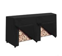 RANRAO Housse de protection pour bûches de bois de chauffage, housse de protection robuste pour bois de chauffage, 2,4 m, protection contre l'eau et la neige pour bûches de bois