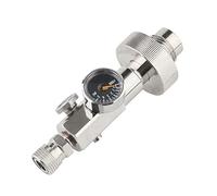 RANRAO HPA Adaptateur de charge pour station de remplissage, 4500 psi 300 bar G5/8 HPA haute pression Air Scuba DIN station-service adaptateur valve de charge, pour le remplissage d'air PCP sur