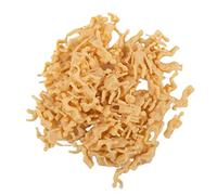 RANRAO Lot de 100 figurines toutes assises à l'échelle 1:48 Personnes non peintes Modèle ferroviaire