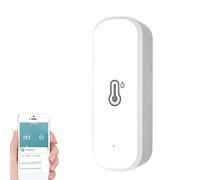 RANRAO pour Tuya Thermomètre hygromètre WiFi capteur pour la maison, capteur de température et d'humidité WiFi avec détecteur intelligent sans fil de température et d'humidité, pour la maison