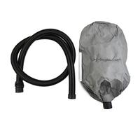 RANRAO Sac d'aspirateur pour broyeur mural, sans poussière, auto-amorçant, machine à papier abrasif collecteur de poussière