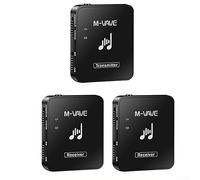 RANRAO Système de moniteur intra-auriculaire sans fil 2,4 G - Émetteur récepteur rechargeable pour studio de répétition en direct