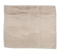 RANRAO Tapis de barbecue ignifuge en fibre de verre pour gazon 50 x 50 cm