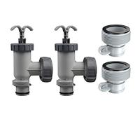 RANRAO Vannes de Plongeur de piscines pour Intex 1500, 2500, et 4000 gallons par Kits de Remplacement de vanne de Plongeur, Ensembles de soupapes de Plongeur pour Piscine Hors Sol pour Intex