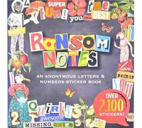 Ransom Notes Sticker Book (over 2100 stickers!)