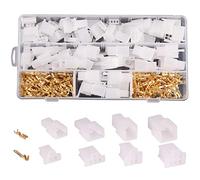 Rantecks 380PCS 2.8mm Automobile Connecteur Kit 2 3 4 6 Broches Fil Électrique Connecteurs Kit pour Moto Moto Voiture Bateaux Électrique Instruments