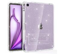 Rantice Coque pour iPad Air 11" M3 (2025) / M2 (2024), iPad Air 5e (2022) / 4e génération (2020) 10,9", Fines Paillettes Antichoc, Jolies Paillettes pour Femmes et Filles, Paillettes Transparentes