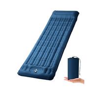 Rantizon Tapis de camping auto-gonflant avec oreiller portable, ultra léger, imperméable, matelas de camping auto-gonflant, 196 x 70 x 12 cm pour randonnée, voyage en plein air