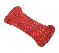 Rantry Armoire corde nautique rouge 3 mm 50 m en polypropylène, corde nautique, corde de travail, corde multifonction pour activités de plein air, corde nautique, corde multi-usages