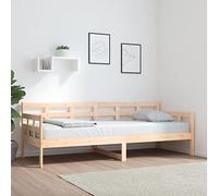 Rantry Canapé-lit en bois massif de pin 80 x 200 cm Canapé amovible lit simple divan structure moderne canapé-lit moderne divan lit
