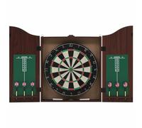 Rantry Cible professionnelle en Agave avec armoire et 6 fléchettes, décoration de meubles, meubles d'intérieur/extérieur pour salon bureau