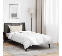 Rantry Matelas,Matelas Emma Ensemble de Couette avec Oreiller 2 pcs Blanc 135 x 200 cm Bas