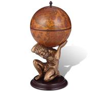 Rantry Model241958 Atlas Étagère à vin en forme de globe 42 x 42 x 85 cm