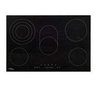 Rantry Table de cuisson en céramique 5 zones et commandes tactiles 90 cm 8500 W, décoration de meubles, meubles d'intérieur/extérieur pour salon bureau