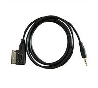 Ranuw AMI Câble auxiliaire AMI vers adaptateur audio de musique 3,5 mm pour adaptateur auxiliaire A4 DY001 pour stéréo