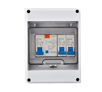 Ranuw Boîte de jonction extérieure en plastique étanche pour distribution de courant, disjoncteur, disjoncteur durable
