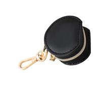 Ranuw Boîte de rangement miniature pour bijoux, porte-clés, étui en cuir PU imperméable pour alliances, colliers, boucles d'oreilles, organiseur de bijoux en cuir synthétique, taille unique, comme