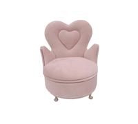 Ranuw Boîte de rangement pour bijoux, forme de canapé, joli étui, présentoir, texture peluche, forme de canapé, taille unique, comme décrit