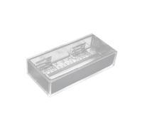 Ranuw Boîte d'élevage de poissons en acrylique transparent pour aquarium avec échelle de mesure, petits réservoirs d'isolation pour l'élevage en toute sécurité, incubateur