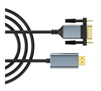 Ranuw Câble adaptateur VGA 1080P @ 60Hz mâle vers VGA mâle, câble de direction pour ordinateur, ordinateur portable, moniteur, enseignement, réunion